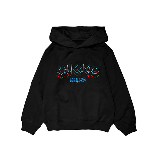 CHICAGO BASICS HOODIE (BLACK)